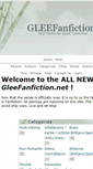 Mobile Screenshot of gleefanfiction.net